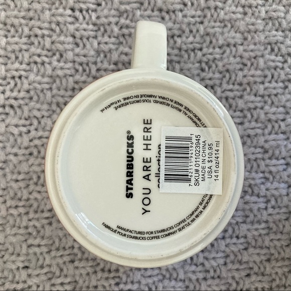 STARBUCKS Los Angeles You Are  Here Mugs NWT - Picture 4 of 6